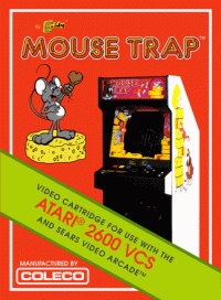 Mouse Trap Atari 2600  box art